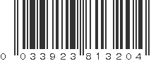 UPC 033923813204