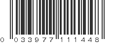 UPC 033977111448