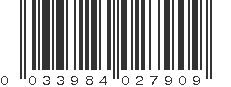 UPC 033984027909