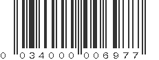 UPC 034000006977