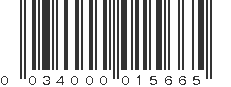 UPC 034000015665