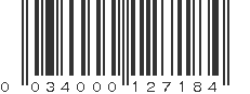 UPC 034000127184