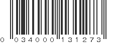 UPC 034000131273