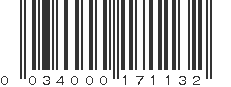 UPC 034000171132