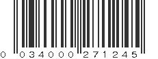 UPC 034000271245