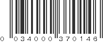 UPC 034000370146