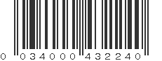 UPC 034000432240