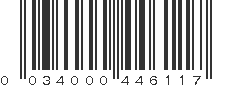 UPC 034000446117