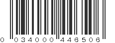 UPC 034000446506