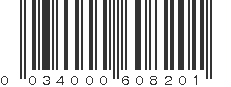 UPC 034000608201