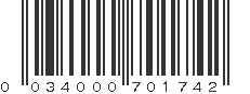 UPC 034000701742