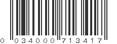 UPC 034000713417