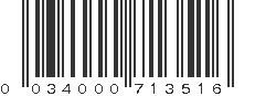 UPC 034000713516