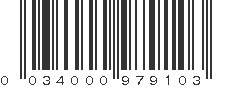 UPC 034000979103