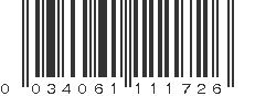 UPC 034061111726