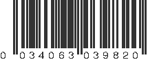 UPC 034063039820