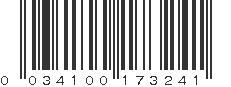 UPC 034100173241