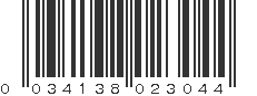 UPC 034138023044