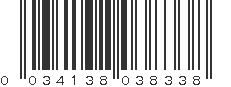 UPC 034138038338