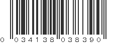 UPC 034138038390