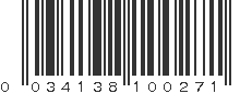 UPC 034138100271