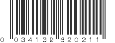 UPC 034139620211