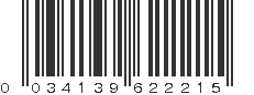 UPC 034139622215