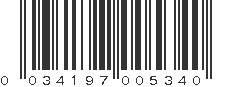 UPC 034197005340