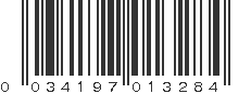 UPC 034197013284