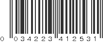 UPC 034223412531