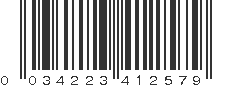 UPC 034223412579