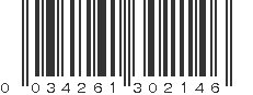 UPC 034261302146