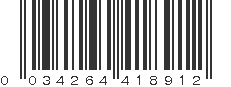 UPC 034264418912