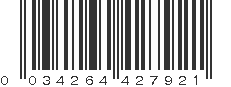 UPC 034264427921