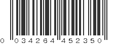 UPC 034264452350