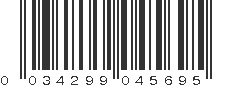 UPC 034299045695