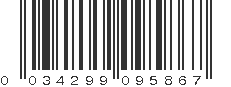 UPC 034299095867