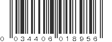 UPC 034406018956