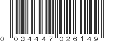 UPC 034447026149