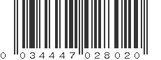 UPC 034447028020