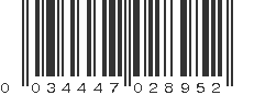 UPC 034447028952