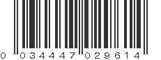 UPC 034447029614