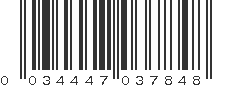 UPC 034447037848