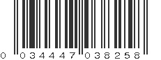 UPC 034447038258