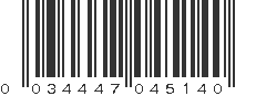 UPC 034447045140