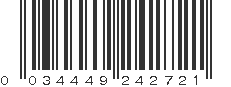 UPC 034449242721