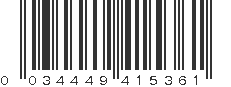 UPC 034449415361