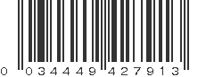 UPC 034449427913