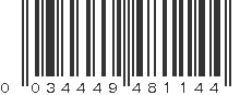 UPC 034449481144