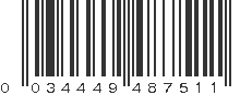 UPC 034449487511